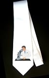 Looking in microscope Party Decoration Necktie