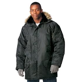 Camouflage N-3B Parka Down Filled Parka