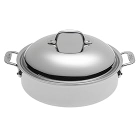 All-Clad Stainless 4-Quart Sauteuse Pan by All-Clad