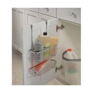 AXIS OVER CABINET X2 BASKET (Chrome) (12H x 11W x 5D) by Interdesign Inc.