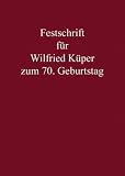 Festschrift fÃÂ¼r Prof. KÃÂ¼per