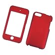 Apple iPod Touch 2nd & 3rd Generation Rubberized Hard Case Protective Cover Red