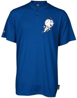 NEW YORK METS MLB Cooperstown Collection Retro "Cool Base" Two-Button Replica Baseball Jersey ADULT 2XL