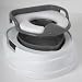 Tippitoes Soft Seat Potty Trainer and Step Stool - White/Grey