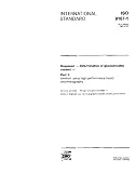 ISO 9167-1:1992, Rapeseed -- Determination of glucosinolates content -- Part 1: Method using high-performance liquid chromatography