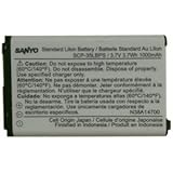 Original OEM Sanyo SCP-3810 3810 Battery (1000 mAh, SCP-35LBPS) + Free Stripes Stars Silicone Wristband