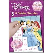 Disney Princess Sticker Puzzles Book 2 by Lee Publications