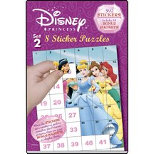 Disney Princess Sticker Puzzles Book 2 by Lee Publications by Lee Publishing
