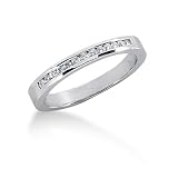 14K Gold Diamond Anniversary Rings 14K-AR27121911 0.11 Ctw.