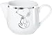 United Labels 0106893 - Best of Snoopy-Silver Star Milchkännchen Porzellan in prämierter Geschenkverpackung 200 ml