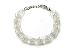 Sparkle Link Choker in Angel Dust