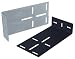 OEM SYSTEMS UNIMBW Universal L Wall Brackets (White)