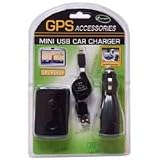 Sakar iConcepts GPS-420 Mini USB A/C & Car Charger for GPS - (GPS420)