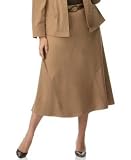 JM Collection Plus Size Moleskin Skirt