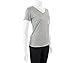 Nike Women's Legend 2.0 V-Neck T-Shirt-Grey-Large