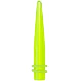 0 Gauge Green Glow in the Dark Taper
