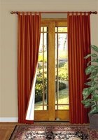 Finest Quality Insulated Curtains, 80 x 95 Pair - Terracotta