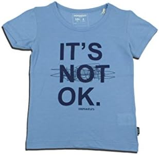 IMPS AND ELFS Not Ok T-shirt -3 -BLUE