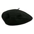 Wool Fashion French Beret, Black