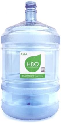 H8O Polycarbonate Water Bottle (with Handle) with 48mm Cap, 5 gallon by H8O