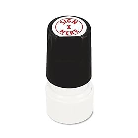 STAMP,ROUND,SIGN HERE,RD