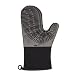 OXO Good Grips Silicone Oven Mitt with Magnet, Licorice Black