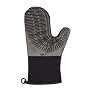 OXO Good Grips Silicone Oven Mitt with Magnet, Licorice Black