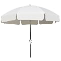 Patio Umbrella White - 7.5'