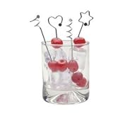 RSVP Endurance Fun Stainless Steel Cocktail Picks- Set of 4