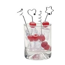RSVP Endurance Fun Stainless Steel Cocktail Picks- Set of 4
