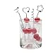 RSVP Endurance Fun Stainless Steel Cocktail Picks- Set of 4