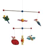 Review Heimess  / Wooden Mobile 'Animal & Flowers'