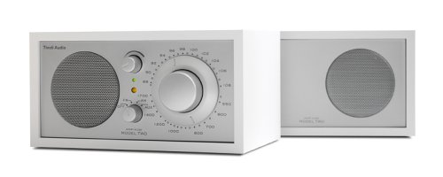 Tivoli Audio Model Two UKW/Stereo Transistorradio weiss/silber