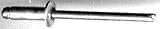 5/32 Hole Size Aluminum Rivet (Qty: 100) # 2197T