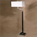 Uttermost 28316-1 Leon Swing Arm Floor Lamp