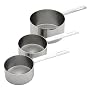 MIU Stainless-Steel 3-Piece Odd Size Measuring Cup Set