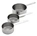 MIU Stainless-Steel 3-Piece Odd Size Measuring Cup Set