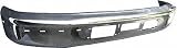 92-96 FORD BRONCO FRONT BUMPER CHROME SUV, With Air Intake Holes and Molding Holes, Eddie Bauer Pkg. (1992 92 1993 93 1994 94 1995 95 1996 96) 7753 F3TZ17757AB