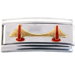 Superlink Golden Gate Bridge Italian Charm