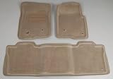 Nifty 636472 Catch-All Premium Beige Carpet Front and 2nd Seat Floor Mats - Set of 3