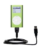 Klassisches USB Kabel fr Apple iPod Mini mit Hot Sync und aufladen Einsatzmglichkeiten - von Gomadic mit TipExchange Technology