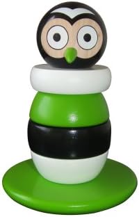 Discoveroo Magnetic Wooden Stacking Owl Playset