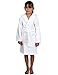 TowelSelections Kids Hooded Velour Bathrobe for Boys and Girls Made in Turkey