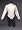 Womens Practice jacket, comfortable white fabric, zipper in the back, regulation