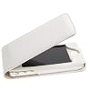 Ledertasche Lederh�lle Lederetui f�r iPhone 4 / 4S mit Magnetverschluss BASIC ...::: WEISS :::...
