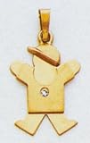 Boy Diamond Childs Charm - XK458AA
