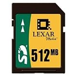 Lexar - Flash memory card - 512 MB - SD