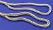 White and Gold Double - Braid Mooring Line 1003 lbs. 1/2" dia. 15'