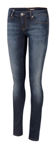 Bench Damen Jeggings JOLIE, Mid Worn - Blue, 27/34, BLMA0164-1_WA015-BL Preisvergleich