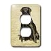 Dogs Labrador Retriever - Labrador Retriever - Light Switch Covers - 2 plug outlet cover